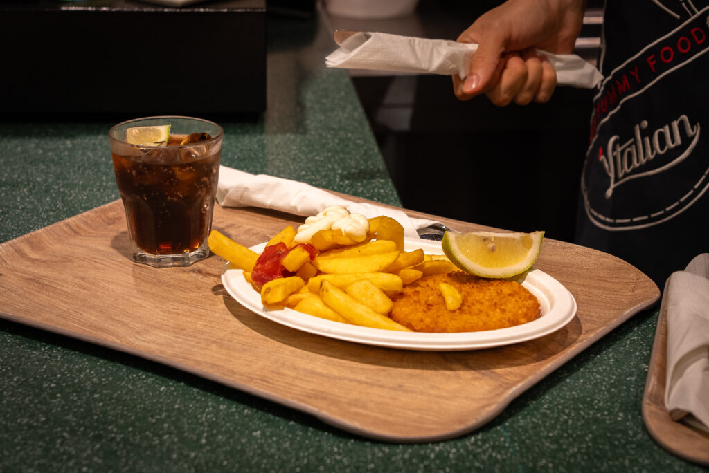 Cotoletta e Patatine Fritte